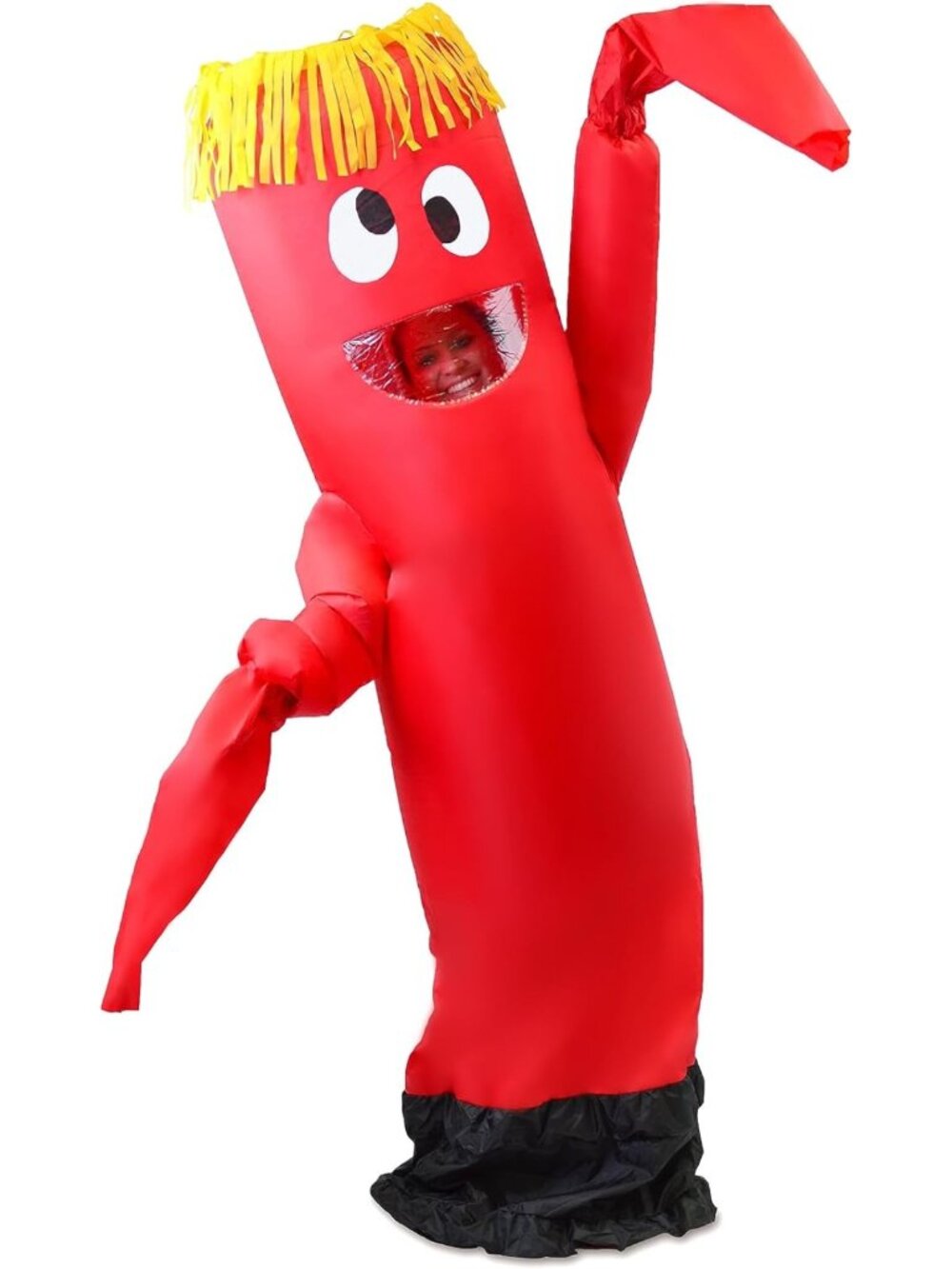 Wacky Waving Inflatable Tube Man Costume for Adults - Fun Party Outfit